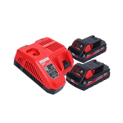 Sierra circular a batería Milwaukee M18 BLCS66-302 18 V 190 mm sin escobillas + 2x baterías 3,0 Ah + cargador
