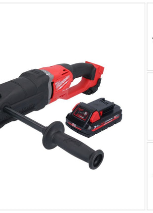 Taladro angular a batería Milwaukee M18 FRAD2-301 18 V 122 Nm sin escobillas + 1x batería 3,0 Ah - sin cargador