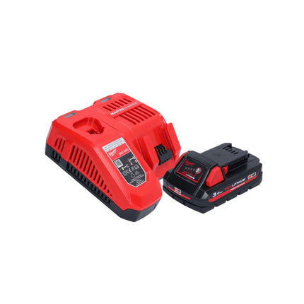 Milwaukee M18 FRAD2-301 taladro angular sin cable 18 V 122 Nm sin escobillas + 1x batería recargable 3.0 Ah + cargador