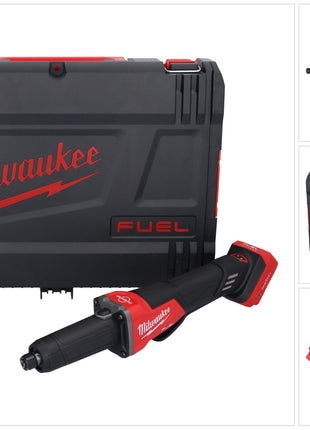 Amoladora recta a batería Milwaukee M18 FDGROVPDB-0X 18 V sin escobillas (4933480957) + caja HD - sin batería, sin cargador