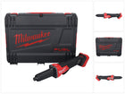 Amoladora recta a batería Milwaukee M18 FDGROVPDB-0X 18 V sin escobillas (4933480957) + caja HD - sin batería, sin cargador