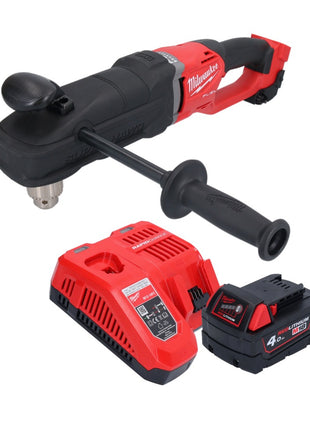 Perceuse d'angle sur batterie Milwaukee M18 FRAD2-401 18 V 122 Nm sans balai + 1x batterie 4,0 Ah + chargeur