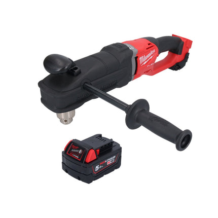 Milwaukee M18 FRAD2-501 Taladro angular sin cable 18 V 122 Nm sin escobillas + 1x batería recargable 5.0 Ah - sin cargador