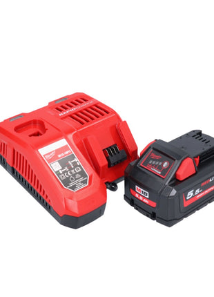 Milwaukee M18 FRAD2-551 Akumulatorowa wiertarko-wkrętarka kątowa 18 V 122 Nm bezszczotkowa + 1x akumulator 5,5 Ah + ładowarka