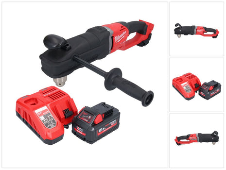 Milwaukee M18 FRAD2-551 Cordless angle drill 18 V 122 Nm brushless + 1x rechargeable battery 5.5 Ah + charger