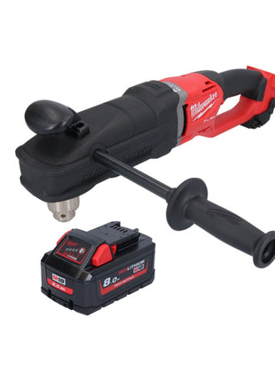 Taladro angular a batería Milwaukee M18 FRAD2-801 18 V 122 Nm sin escobillas + 1x batería 8,0 Ah - sin cargador