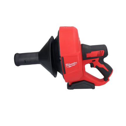 Limpiador de tuberías a batería Milwaukee M12 BDC6-201C 12 V + 1x batería 2,0 Ah + espiral + cubo - sin cargador