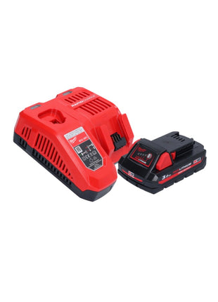 Pulidora a batería Milwaukee M18 FAP180-301 18 V 180 mm sin escobillas + 1x batería 3,0 Ah + cargador