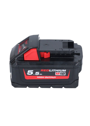 Pulidora a batería Milwaukee M18 FAP180-551 18 V 180 mm sin escobillas + 1x batería 5,5 Ah - sin cargador