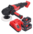 Milwaukee M18 FAP180-552 Polerka akumulatorowa 18 V 180 mm bezszczotkowa + 2x akumulator 5,5 Ah + ładowarka