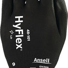 Gants ANSELL HyFlex(R) 48-101 taille 10 noir ( 4000371048 )