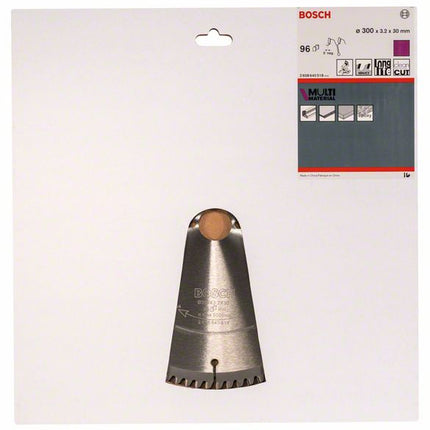 BOSCH Lame pour scie circulaire  D. ext. 300 mm nombre de dents 96 HLTCG ( 4000909151 )