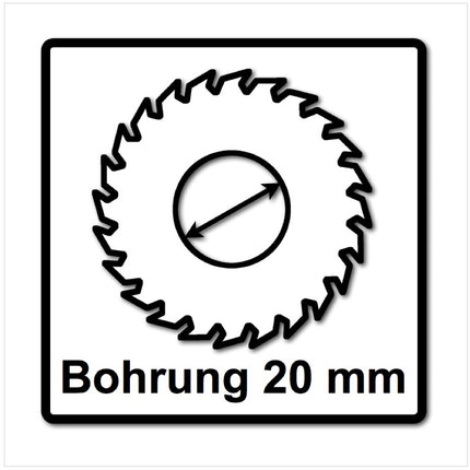 Festool Spezial Kreissägeblatt HW 160 x 20 x 2,2 mm TF52 160 mm 52 Zähne ( 496306 ) - Toolbrothers