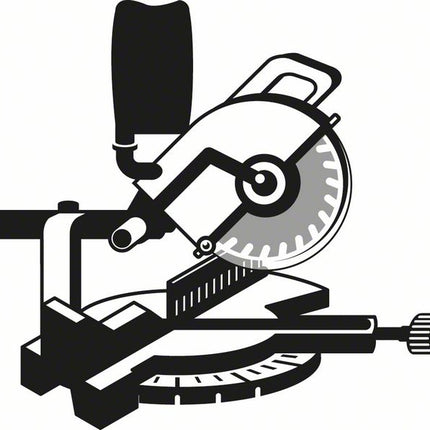 BOSCH Kreissägeblatt Außen-Ø 250 mm Zähnezahl 60 WZ/N ( 4000815448 )
