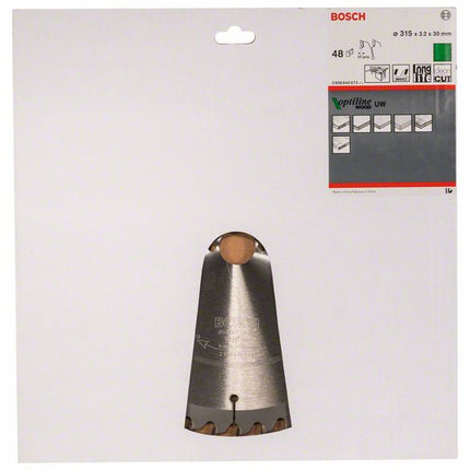 BOSCH Piła tarczowa Optiline Wood Ø zewnętrzna 315 mm Liczba zębów 48 WZ ( 8000342030 )