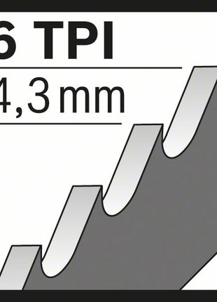 BOSCH Säbelsägeblatt S 1111 DF Länge 225 mm Breite 19 mm ( 4000909245 )