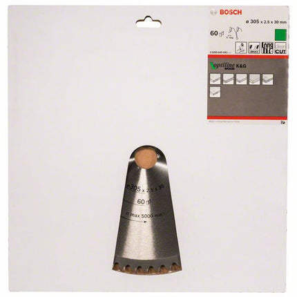BOSCH Piła tarczowa Optiline Wood Ø zewnętrzna 305 mm Ilość zębów 60 WZ/N ( 8000342028 )