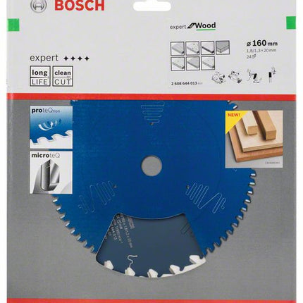 BOSCH circular saw blade Expert for Wood Outer Ø 160 mm Number of teeth 24 WZ ( 8000342037 )