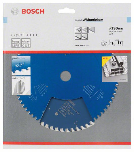 Lama circolare BOSCH Ø esterno 190 mm Numero di denti 56 HLTCG ( 4000815470 )