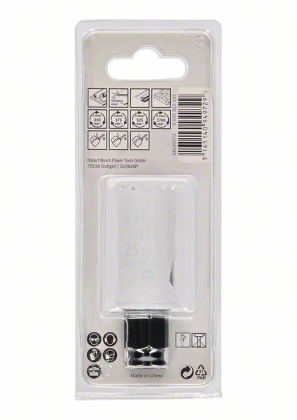 BOSCH Sierra de corona Ø 25 mm Profundidad de corte 40 mm ( 8000342583 )