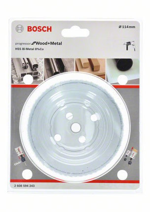 Sega a tazza BOSCH Sega-Ø 114 mm Profondità di taglio 40 mm ( 8000342566 )