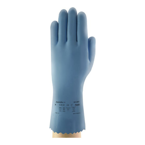 ANSELL Chemikalienhandschuhe AlphaTec® 62-201 Größe 10 blau ( 4000371299 )