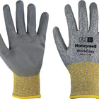 Guantes anticorte HONEYWELL Workeasy 13G GY PU A2/B talla 10 gris/amarillo ( 4000391463 )