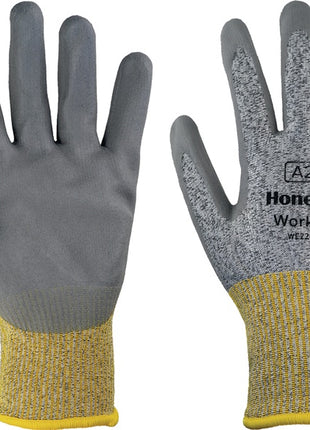 Gants de protection anti-coupures HONEYWELL Workeasy 13G GY PU A2/B taille 9 gris/jaune ( 4000391462 )