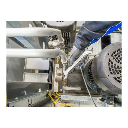 HAZET llave fija doble 450N 21 x 22 mm longitud 238 mm ( 4000822525 )