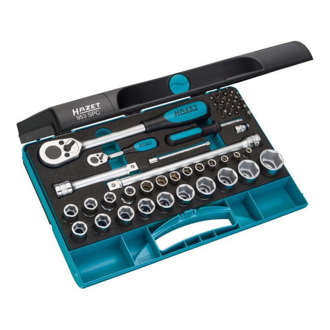 HAZET socket spanner set 953SPC 47-piece 1/4 + 1/2 ″ ( 4000822783 )