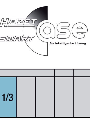 HAZET Jeu de clés à douille 953SPC 47 pièces 1/4 + 1/2 po. ( 4000822783 )