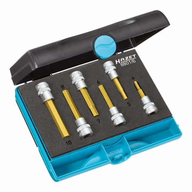HAZET Socket set 8801/6 6-piece ( 8000466923 )