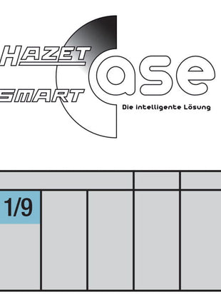 HAZET Zestaw nasadek 8801/6 6-częściowy ( 8000466923 )