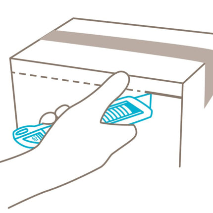 MARTOR safety knife SECUNORM 500 Length 143 mm Width 16 mm Height 36 mm ( 4000818066 )