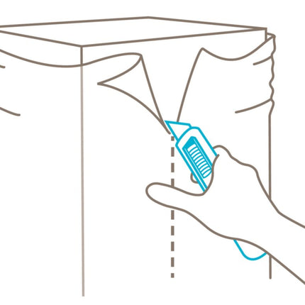 MARTOR safety knife SECUNORM 500 Length 143 mm Width 16 mm Height 36 mm ( 4000818066 )
