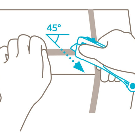 MARTOR safety knife SECUPRO MAXISAFE Length 148 mm Width 18 mm Height 42 mm ( 4000817991 )