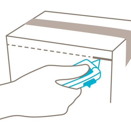 MARTOR safety knife SECUPRO MAXISAFE Length 148 mm Width 18 mm Height 42 mm ( 4000817991 )