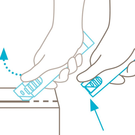 MARTOR safety knife SECUNORM HANDY No. 445 Length 100 mm Width 7.8 mm Height 25.5 mm ( 4000817784 )