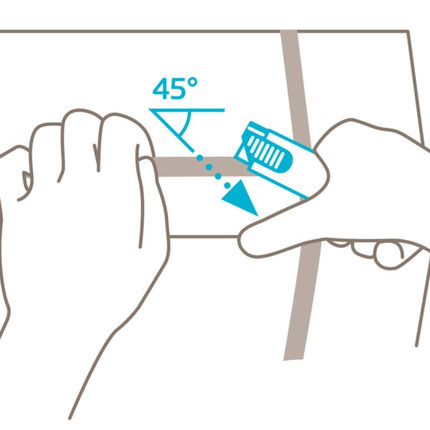 MARTOR safety knife SECUNORM HANDY No. 444 Length 100 mm Width 7.8 mm Height 25.5 mm ( 4000817780 )