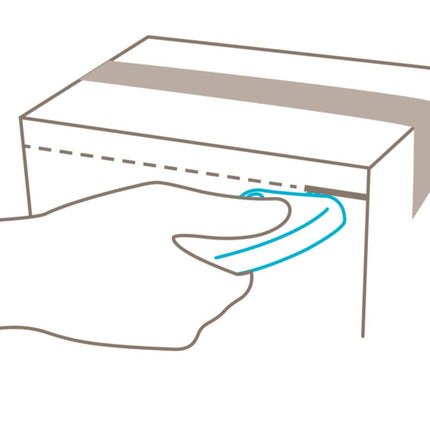 MARTOR safety knife SECUPRO MERAK Length 128 mm Width 18 mm Height 50 mm ( 4000817798 )