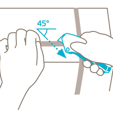 MARTOR safety knife SECUNORM MIZAR Length 139 mm Width 15.6 mm Height 50.5 mm ( 4000817980 )