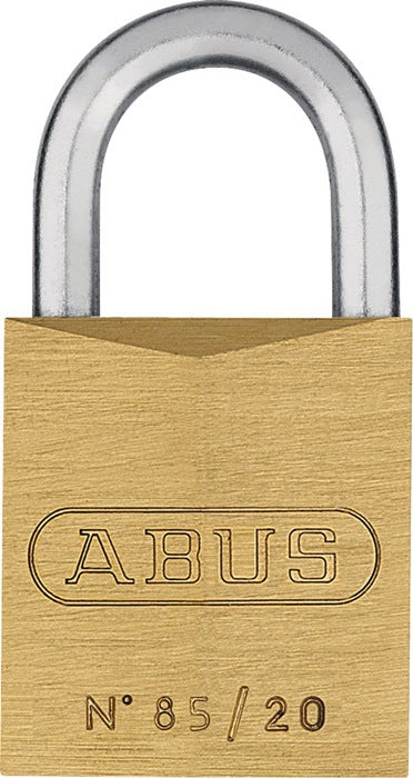 Lucchetto ABUS a cilindro 85/20 larghezza corpo serratura 21 mm ( 3000280027 )