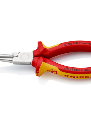 KNIPEX Alicates de punta larga longitud total 160 mm forma 3 (4000810304)