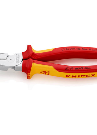 KNIPEX Pince universelle à forte démultiplicat.  longueur 200 mm ( 4000810246 )