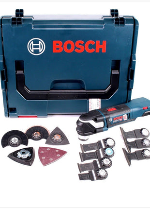 Bosch GOP 18V-28 Akku Multi-Cutter Brushless Solo + Zubehörset + L-Boxx - ohne Akku, ohne Ladegerät - Toolbrothers