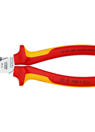 Cortadores laterales KNIPEX longitud 160 mm (4000794604)