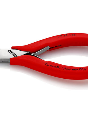 KNIPEX cortador lateral electrónico longitud 115 mm forma 1 (4000810486)