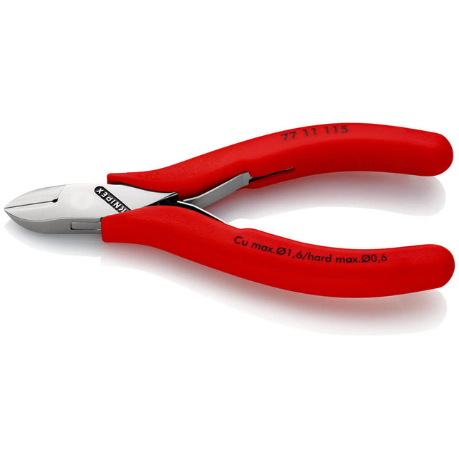 KNIPEX Electronics fresas diagonales longitud 115 mm forma 1 ( 4000810486 )