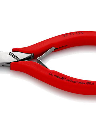 KNIPEX cortador lateral electrónico longitud 115 mm forma 1 (4000810486)