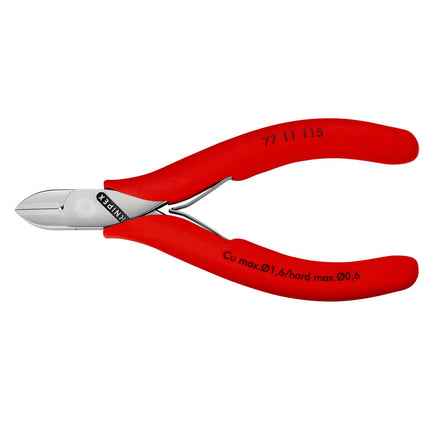 KNIPEX Electronics diagonal cutters length 115 mm shape 1 ( 4000810486 )